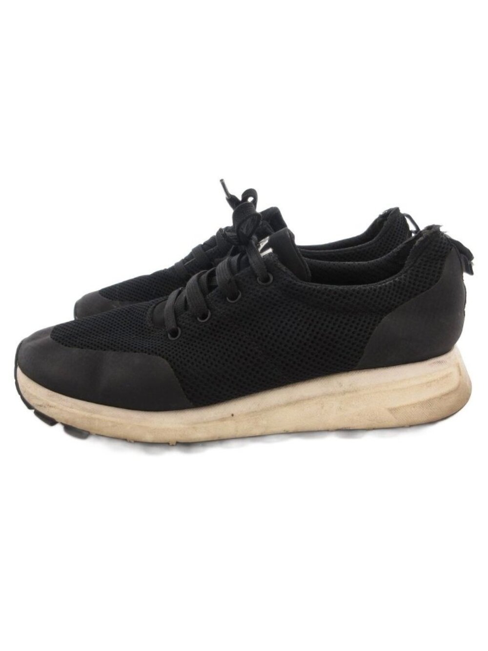 Prada Sport Mesh Trainer Bike Prax 01 Sneakers Black Lace-up Logo TQ 7